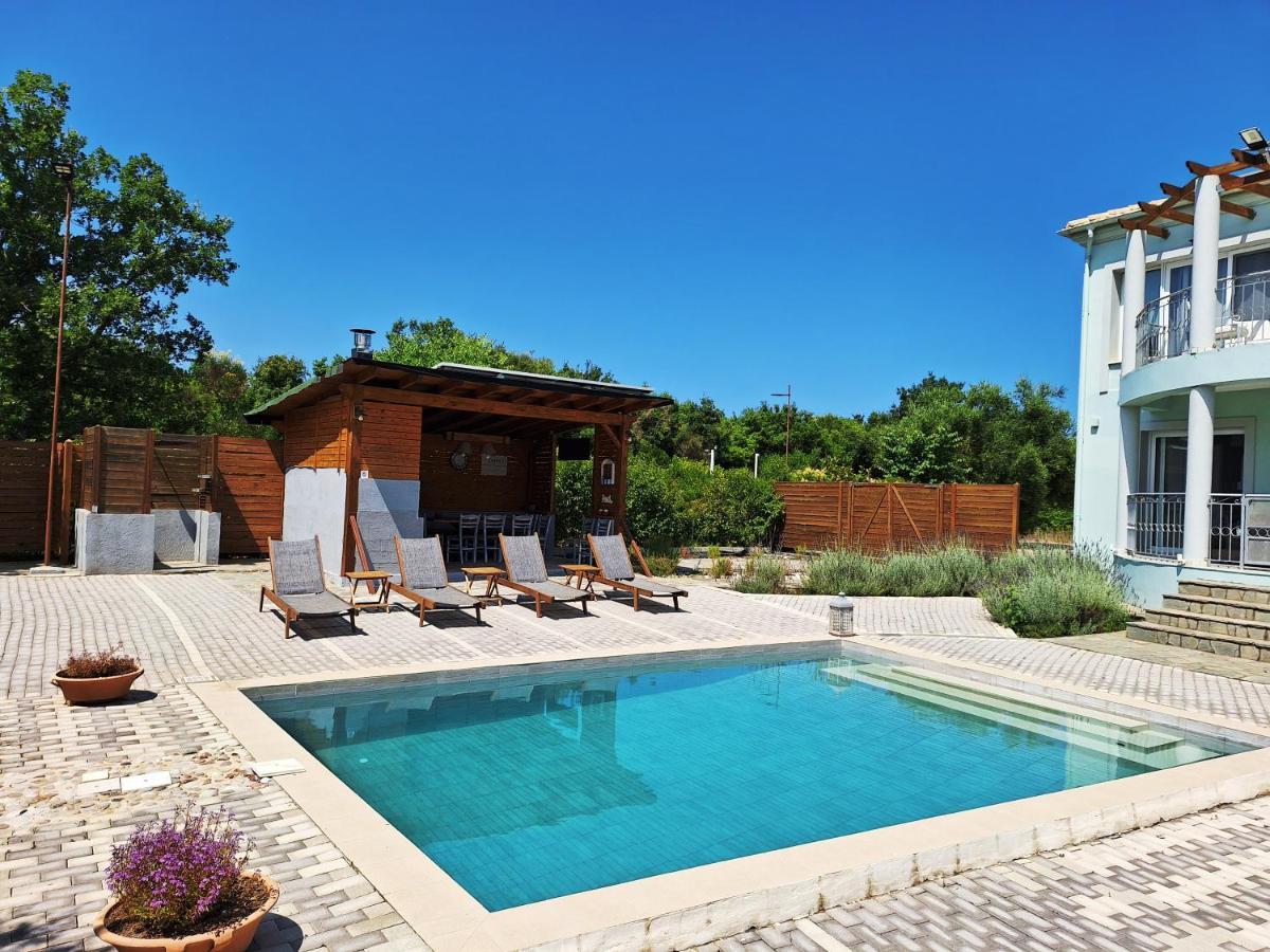 Villa Serenity - Off Grid Villa Poulades ภายนอก รูปภาพ