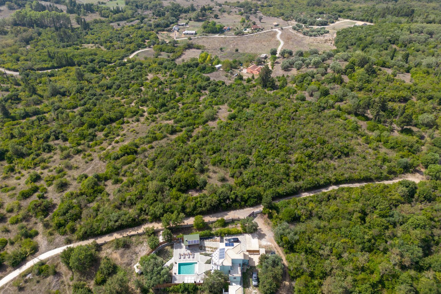 Villa Serenity - Off Grid Villa Poulades ภายนอก รูปภาพ