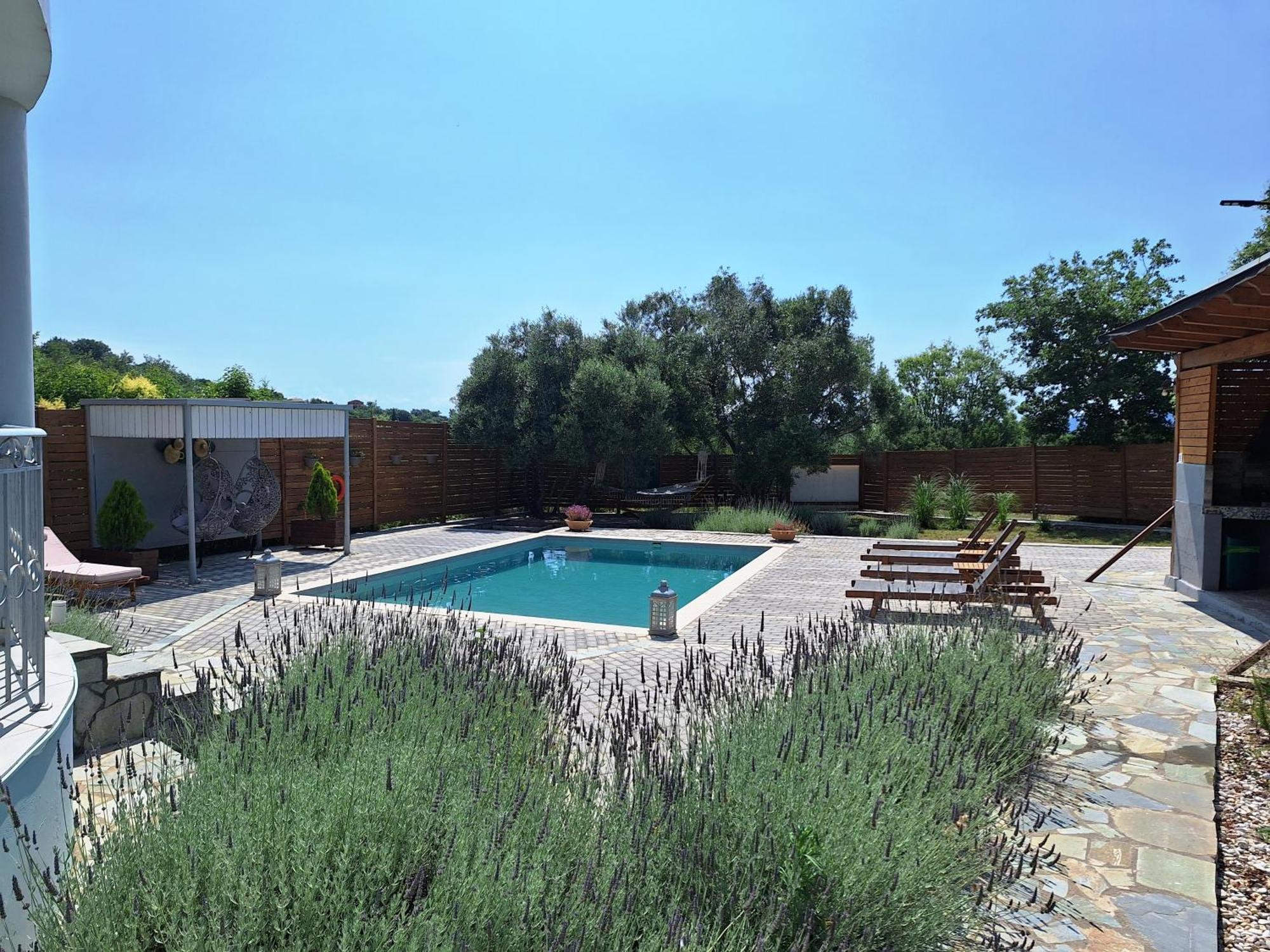 Villa Serenity - Off Grid Villa Poulades ภายนอก รูปภาพ